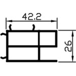 S358.09 Приемно-подкладной профиль